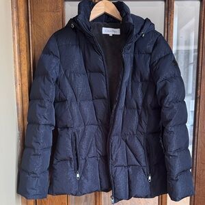 Calvin Klein Navy Down Jacket